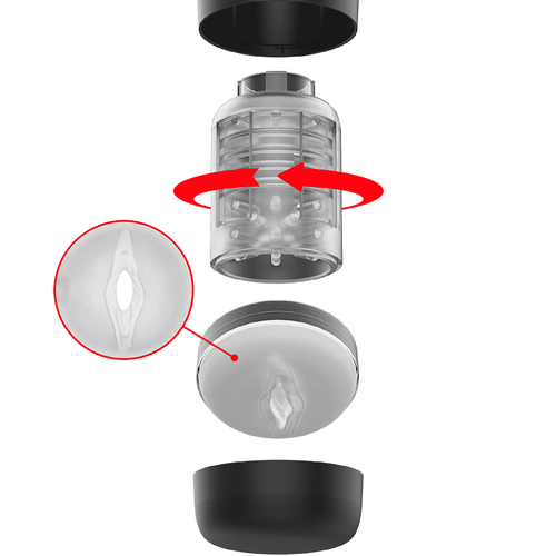 JAMYJOB - TORNADO 360 ROTATE TECH STROKER - obrazek 5