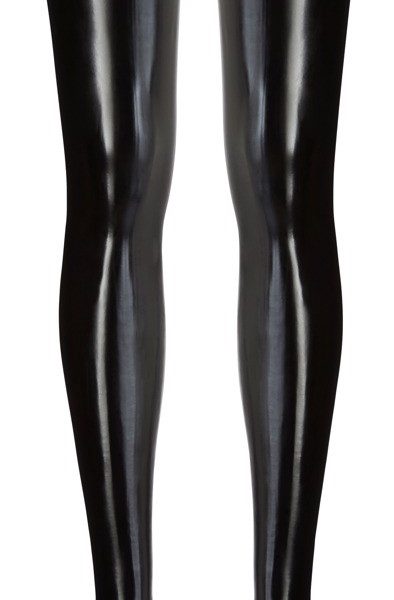 Latex Stockings black 2XL
