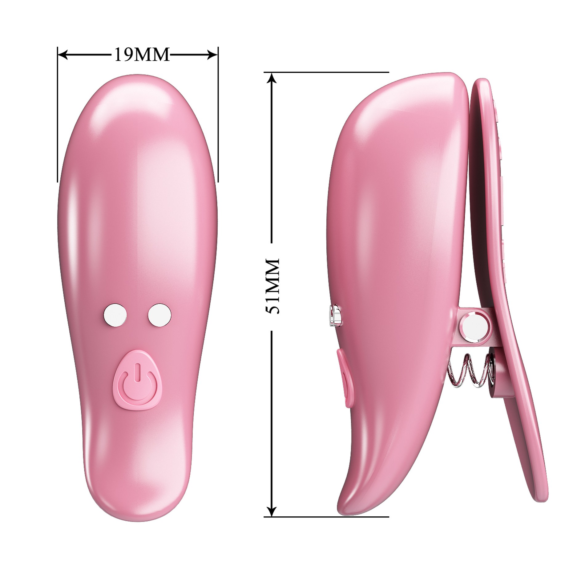 PRETTY LOVE - CAYLEY, WATERPROOF, ABS, 10 VIBRATIONS, REMOTE CONTROL - obrazek 3