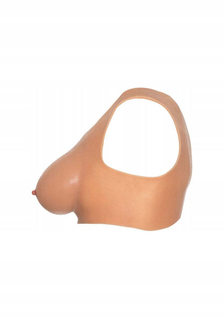 Gorset z Realistycznymi Piersiami Silikonowymi – Wearable Breasts Top (Miseczka C) - obrazek 4