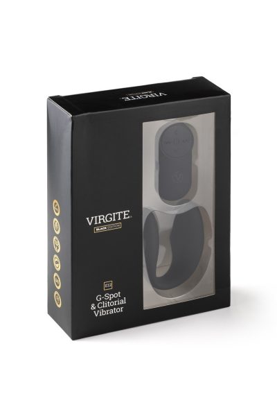 G-SPOT & CLITORIAL VIBRATOR E12 BLACK EDITION