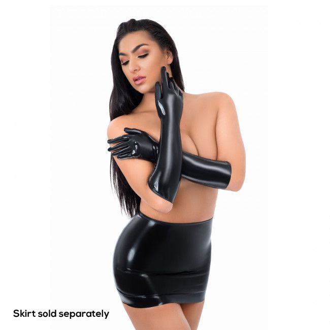 Me You Us Latex Full Length Glove Medium - obrazek 3