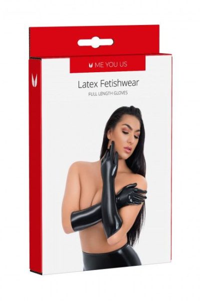 Me You Us Latex Full Length Glove Medium