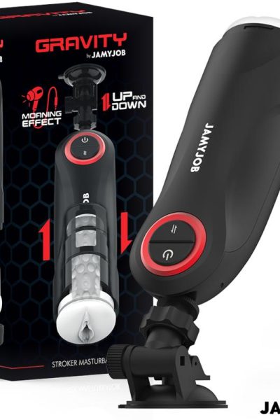 JAMYJOB – GRAVITY AUTOMATIC VAGINA MASTURBATOR 5 THRUSTING MODES AND SOUND EFFECT