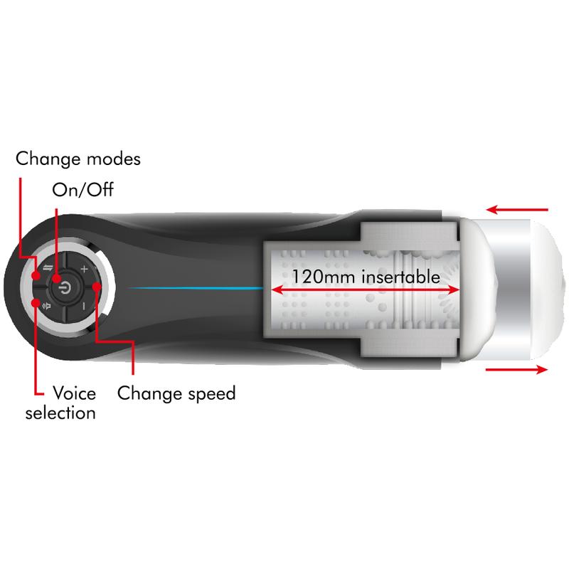 JAMYJOB - MILKER STROKER UP AND DOWN FUNCTION - obrazek 4