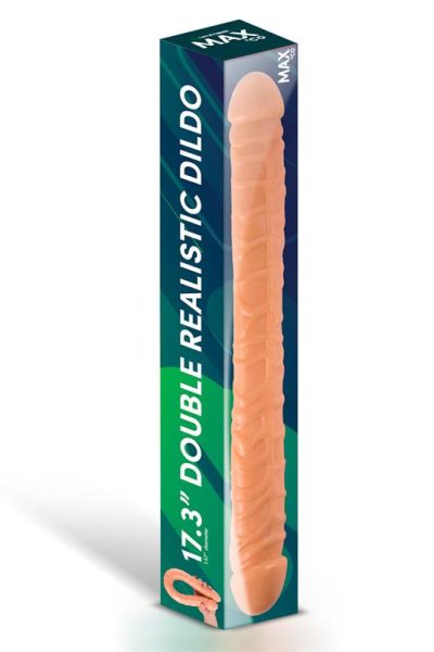 Trent Double Realistic Dildo Flesh 17,3 – 44 cm