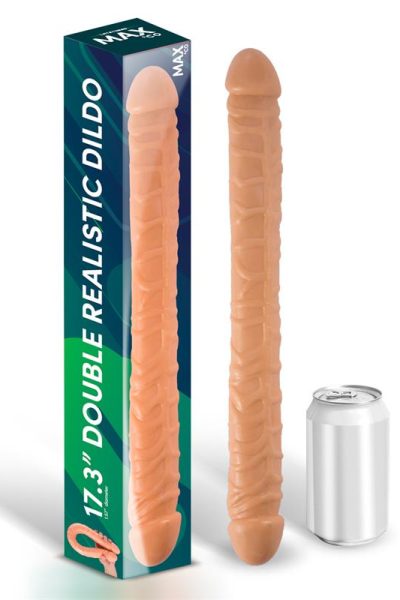 Trent Double Realistic Dildo Flesh 17,3 – 44 cm