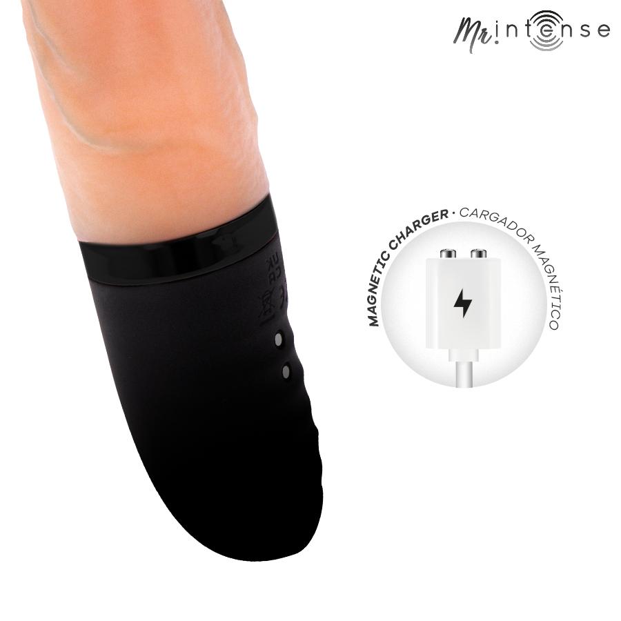 MR INTENSE - JEAN UP&DOWN VIBRATOR SILICONE WITH HEAT EFFECT 24 CM -Ø- 3.8 CM - obrazek 5