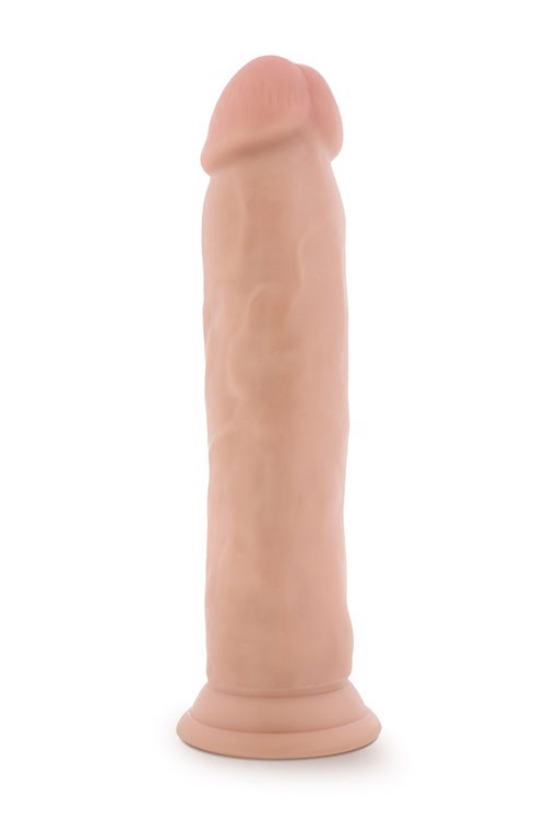 DR. SKIN 9.5INCH COCK VANILLA - obrazek 3