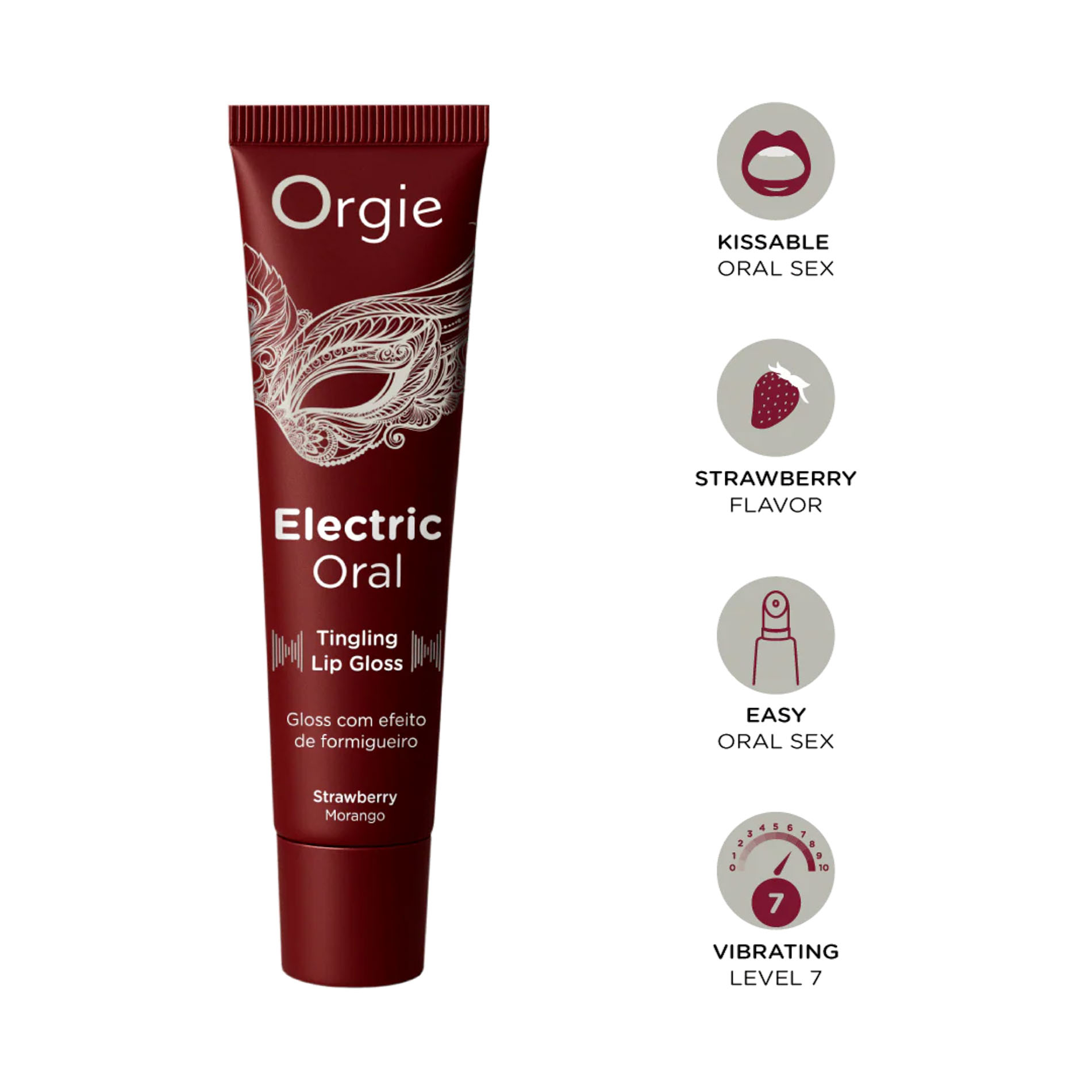 ELECTRIC ORAL - STRAWBERRY - 10 ML - obrazek 4