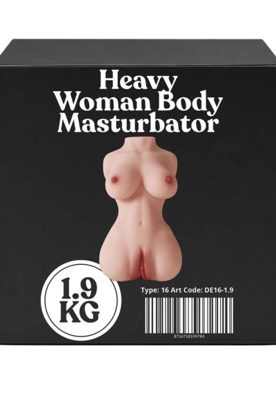 Full Body Masturbator – 1.9 kg Realistic Body Masturbator – Premium Adult Toy