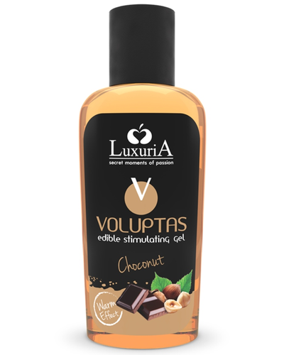 INTIMATELINE LUXURIA – VOLUPTAS JADNY ŻEL DO MASAŻU EFEKT ROZGRZEWAJĄCY – CZEKOLADA 100 ML