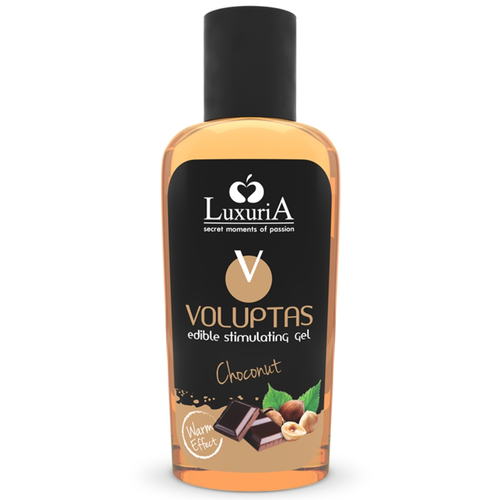 INTIMATELINE LUXURIA - VOLUPTAS JADNY ŻEL DO MASAŻU EFEKT ROZGRZEWAJĄCY - CZEKOLADA 100 ML - obrazek 2