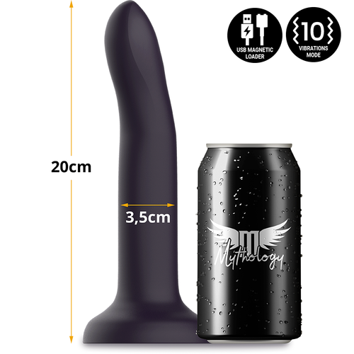 MYTHOLOGY - DUMAN MYSTIC DILDO L - WIBRATOR KOMPATYBILNY Z TECHNOLOGIĄ BEZPRZEWODOWĄ WATCHME - obrazek 5
