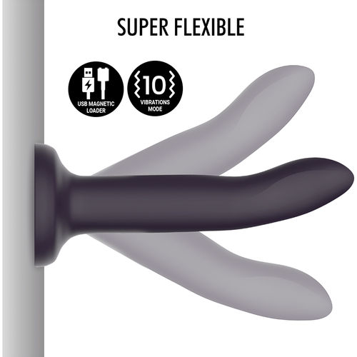 MYTHOLOGY - DUMAN MYSTIC DILDO L - WIBRATOR KOMPATYBILNY Z TECHNOLOGIĄ BEZPRZEWODOWĄ WATCHME - obrazek 2