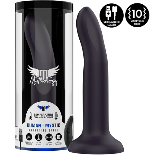 MYTHOLOGY - DUMAN MYSTIC DILDO L - WIBRATOR KOMPATYBILNY Z TECHNOLOGIĄ BEZPRZEWODOWĄ WATCHME - obrazek 7