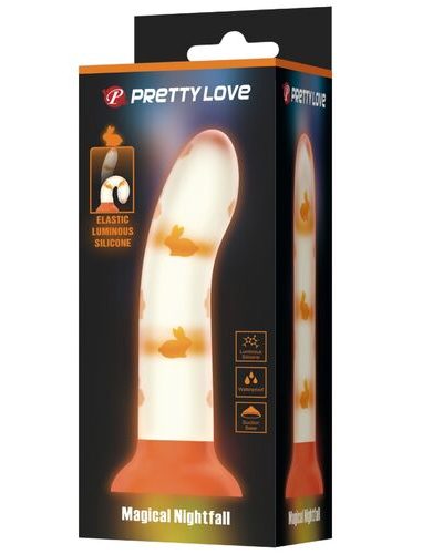 PRETTY LOVE – Magical Nightfall: Świecące Dildo z Przyssawką