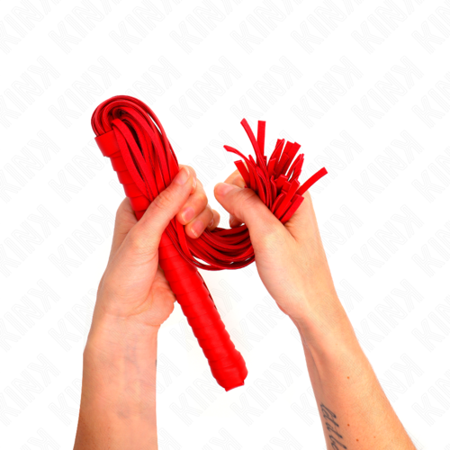 KINK - BAT Z CZERWONĄ TEKSTUROWANĄ RĄCZKĄ 48,5 CM - obrazek 3