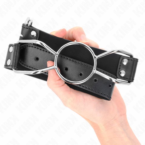 KINK – Spider Mouth Gag | Knebel Silikonowy Pająk (Czarny, Rozmiar L)5 CM - obrazek 5