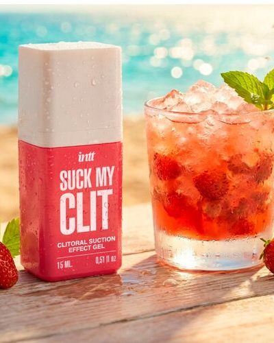 INTT – ŻEL Z EFEKTEM SSANIA ŁECHATKI O SMAKU POZIOMY DZIKIEJ TRUSKAWKI 15 ML