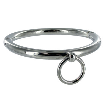 Ekskluzywna Obroża Bondage – Metalhard Steel Slave Collar - obrazek 2