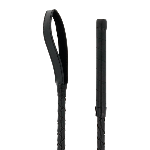 Darkness Fetish – Klasyczny Czarny Bat / Fusta BDSM 70 CM - obrazek 2