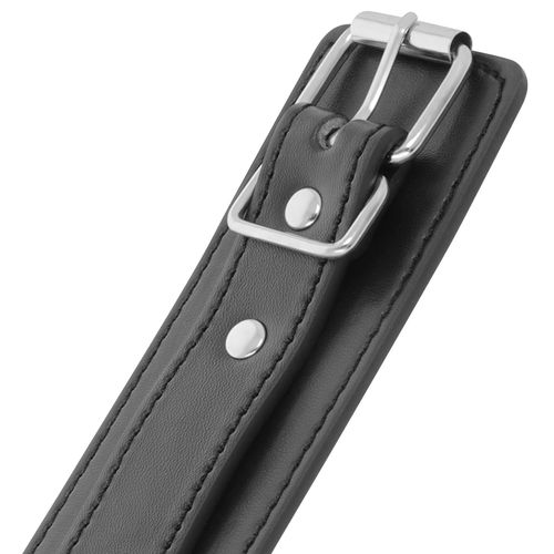 Darkness Adjustable Handcuffs z podwójnym karabińczykiem – Regulowane kajdanki BDSM - obrazek 5
