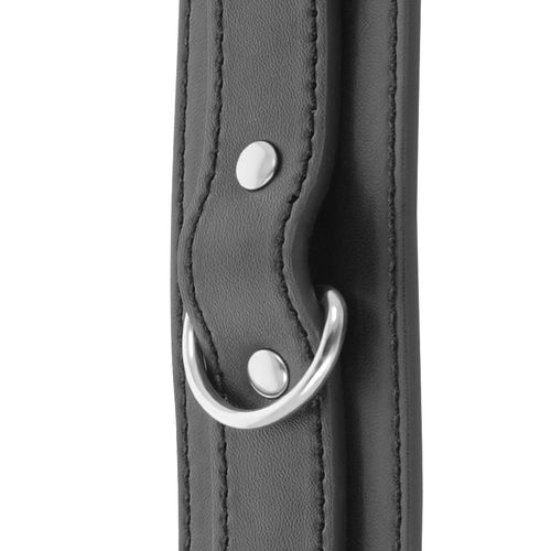 Darkness Adjustable Handcuffs z podwójnym karabińczykiem – Regulowane kajdanki BDSM - obrazek 4