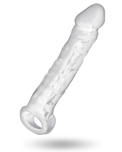 Addicted Toys Dong Extension – Elastyczna Nakładka Powiększająca, Transparentna