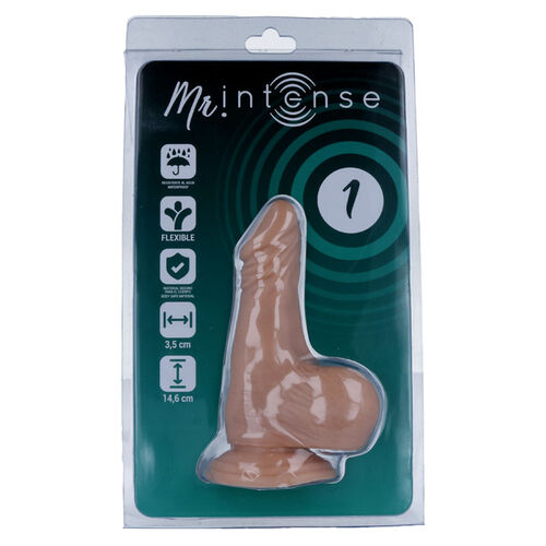 Mr. Intense Model 1 – Realistyczne Dildo Anatomiczne z Przyssawką - obrazek 2