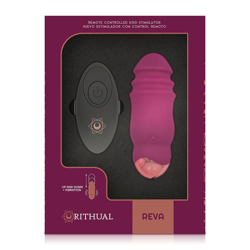 Rithual Reva Egg – Zdalnie Sterowane Jajko Wibracyjne z Funkcją Up & Down - obrazek 3