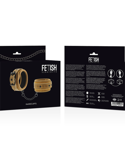 FETISH SUBMISSIVE ORIGEN – Wegańskie Kajdanki z Neoprenowym Podszyciem