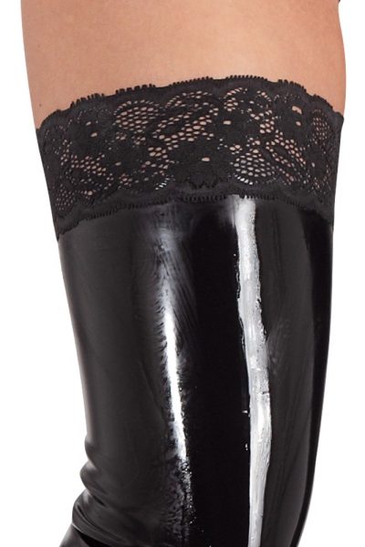 Latex Stockings Lace S
