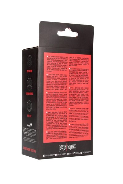 Model 27 Ultra Soft Silicone Chastity Cage Black