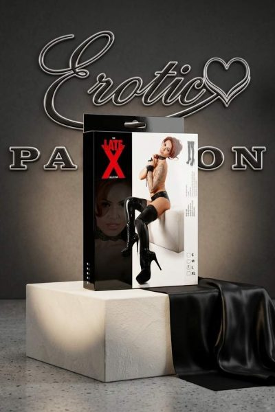 Latex Stockings Lace S