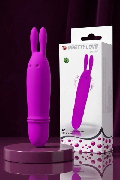Pretty Love Boyce – Mini Wibrator Króliczek (10 Funkcji)