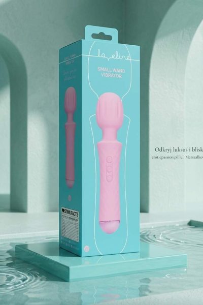 Loveline Small Wand Vibrator – Kompaktowy Wibrator Różdżka (Exotic Fuchsia)