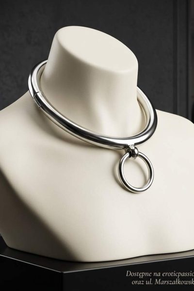 Ekskluzywna Obroża Bondage – Metalhard Steel Slave Collar