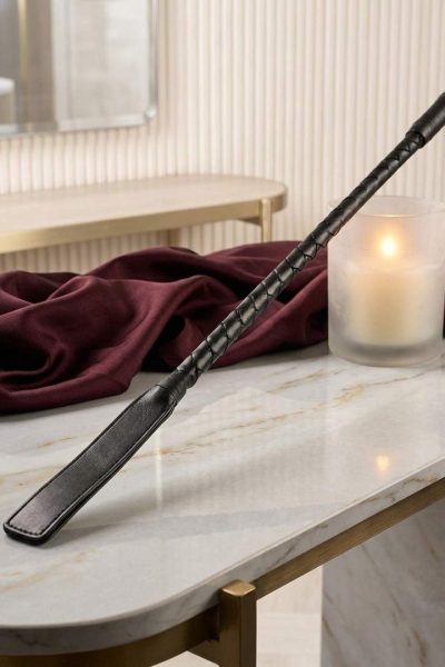 Darkness Fetish – Klasyczny Czarny Bat / Fusta BDSM 70 CM