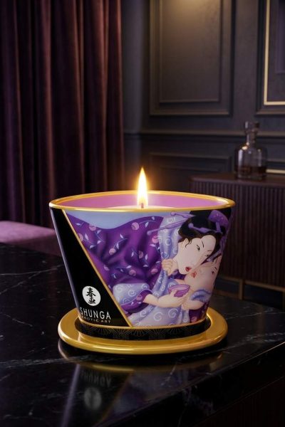 Shunga Libido Massage Candle – Świeca do Masażu Owoc Egzotyczny (170 ml)