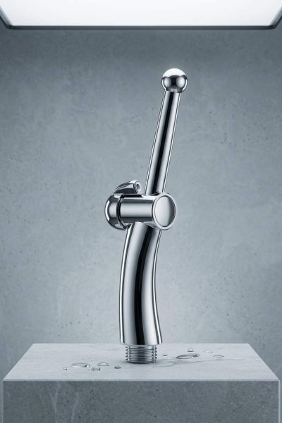 OHMAMA Fetish Metallic Anal Enema – Metalowa Słuchawka do Lewatywy i Higieny Intymnej