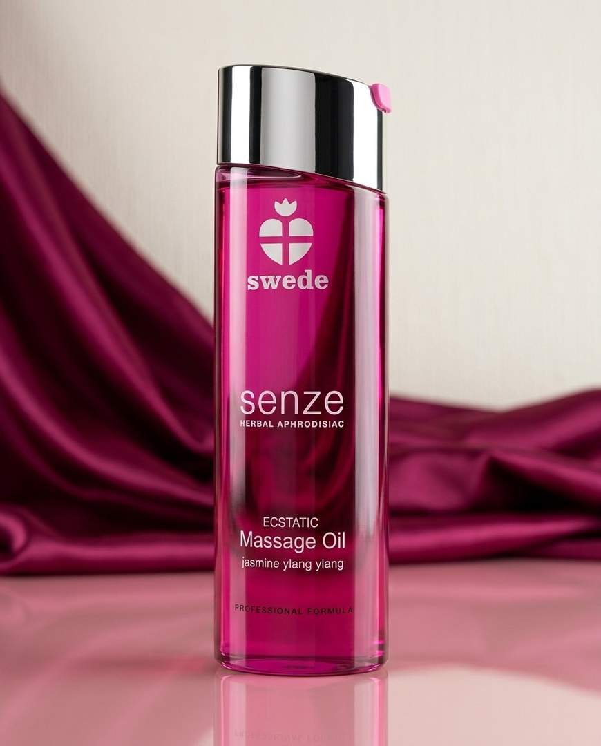 Ekskluzywny Olejek do Masażu Swede Senze Ecstatic – Jaśmin, Neroli & Ylang Ylang (75 ml) - obrazek 2