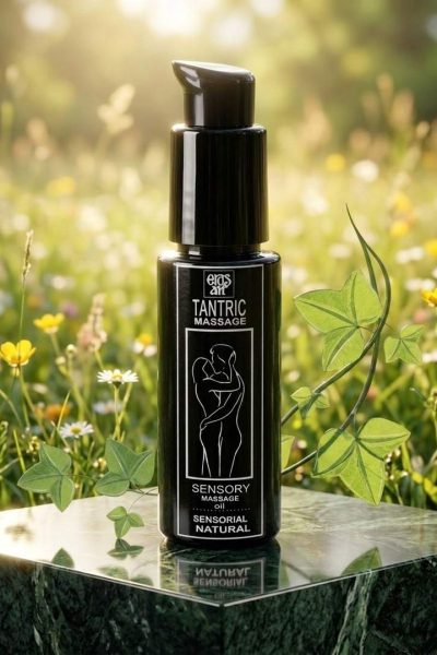 EROS-ART Tantric Massage Oil Neutral Aroma – Tantryczny Olejek do Masażu o Neutralnym Zapachu, 30 ml