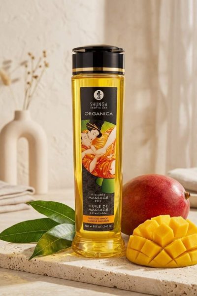 SHUNGA – ORGANICZNY OLEJEK DO MASAŻU MANGO 240 ML