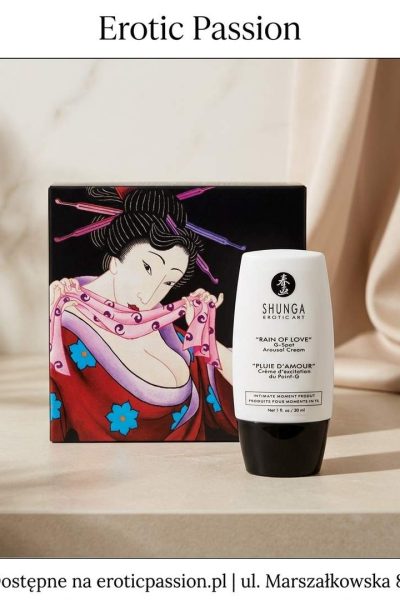 Shunga Rain of Love – Ekskluzywny Krem Stymulujący Punkt G (30 ml)