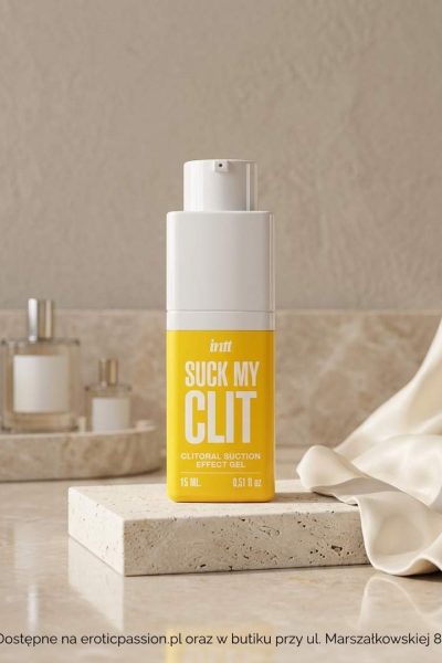 INTT Suck My Clit Tropical Mango – Stymulujący Żel do Łechtaczki o Smaku Mango (15 ml)