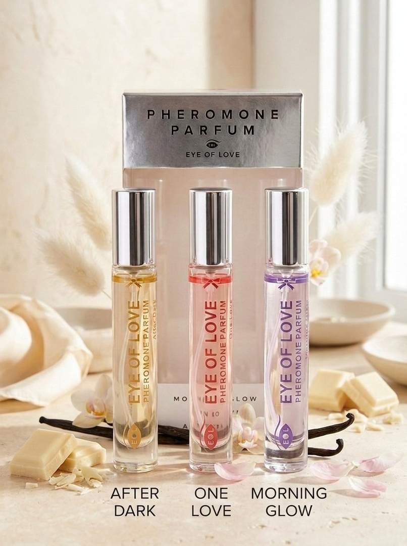 Ekskluzywny Zestaw Perfum z Feromonami dla Kobiet – Eye of Love Attract Him (3x10ml) - obrazek 5