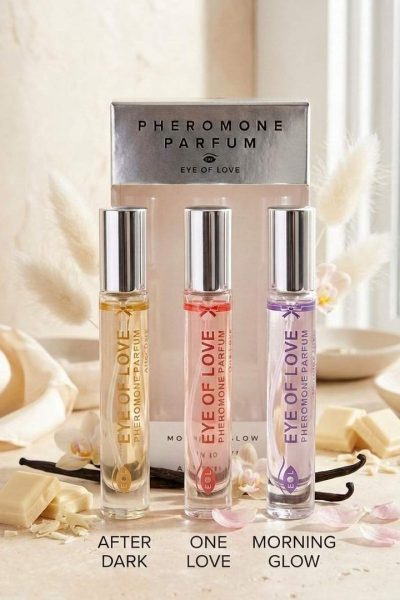 Ekskluzywny Zestaw Perfum z Feromonami dla Kobiet – Eye of Love Attract Him (3x10ml)