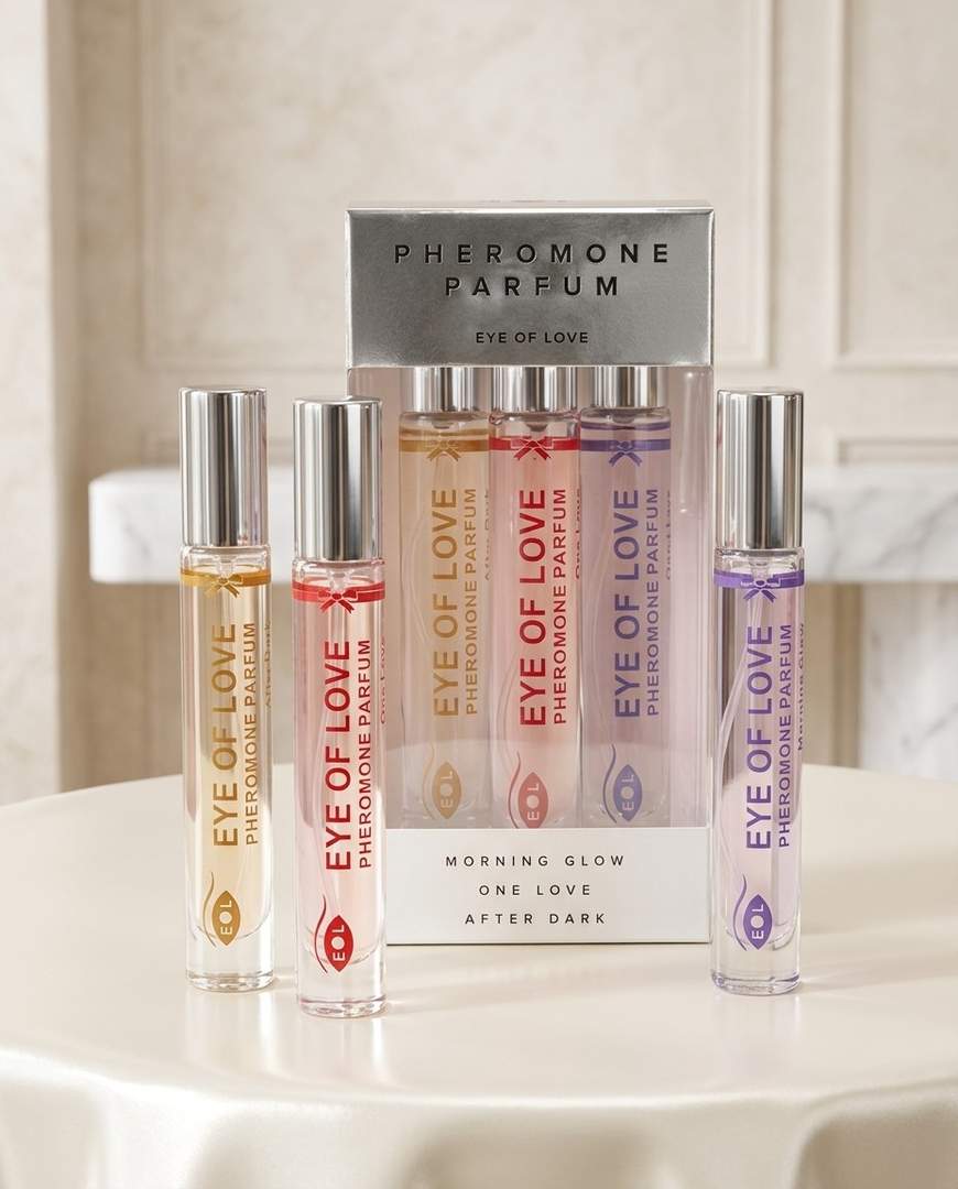 Ekskluzywny Zestaw Perfum z Feromonami dla Kobiet – Eye of Love Attract Him (3x10ml) - obrazek 4