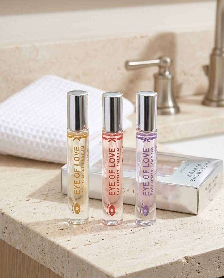 Ekskluzywny Zestaw Perfum z Feromonami dla Kobiet – Eye of Love Attract Him (3x10ml) - obrazek 2